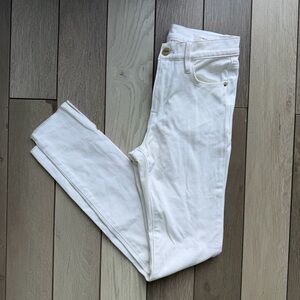 Frame Denim Women's White Skinny Pants